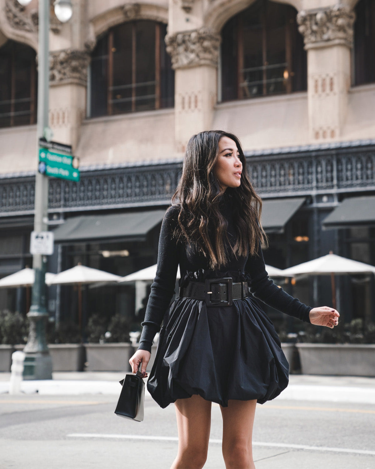 Black Balloon Mini Skirt – Oyela