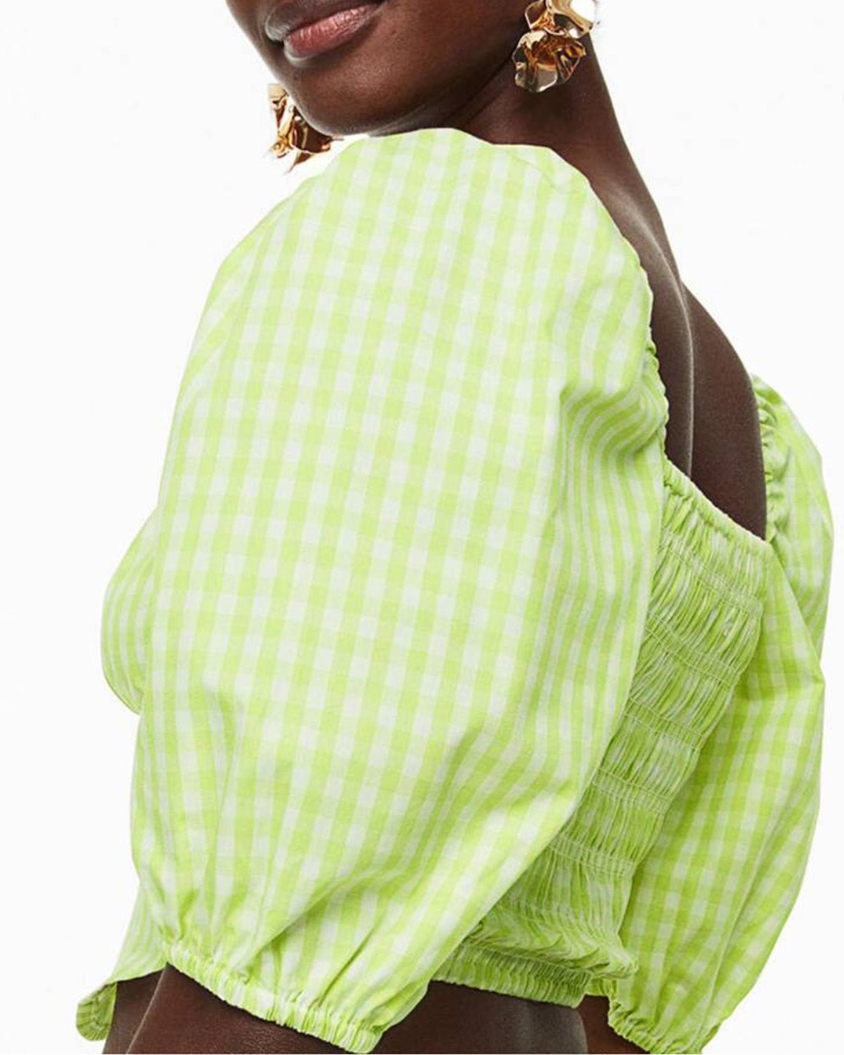 Green Bustier Style Corset Top
