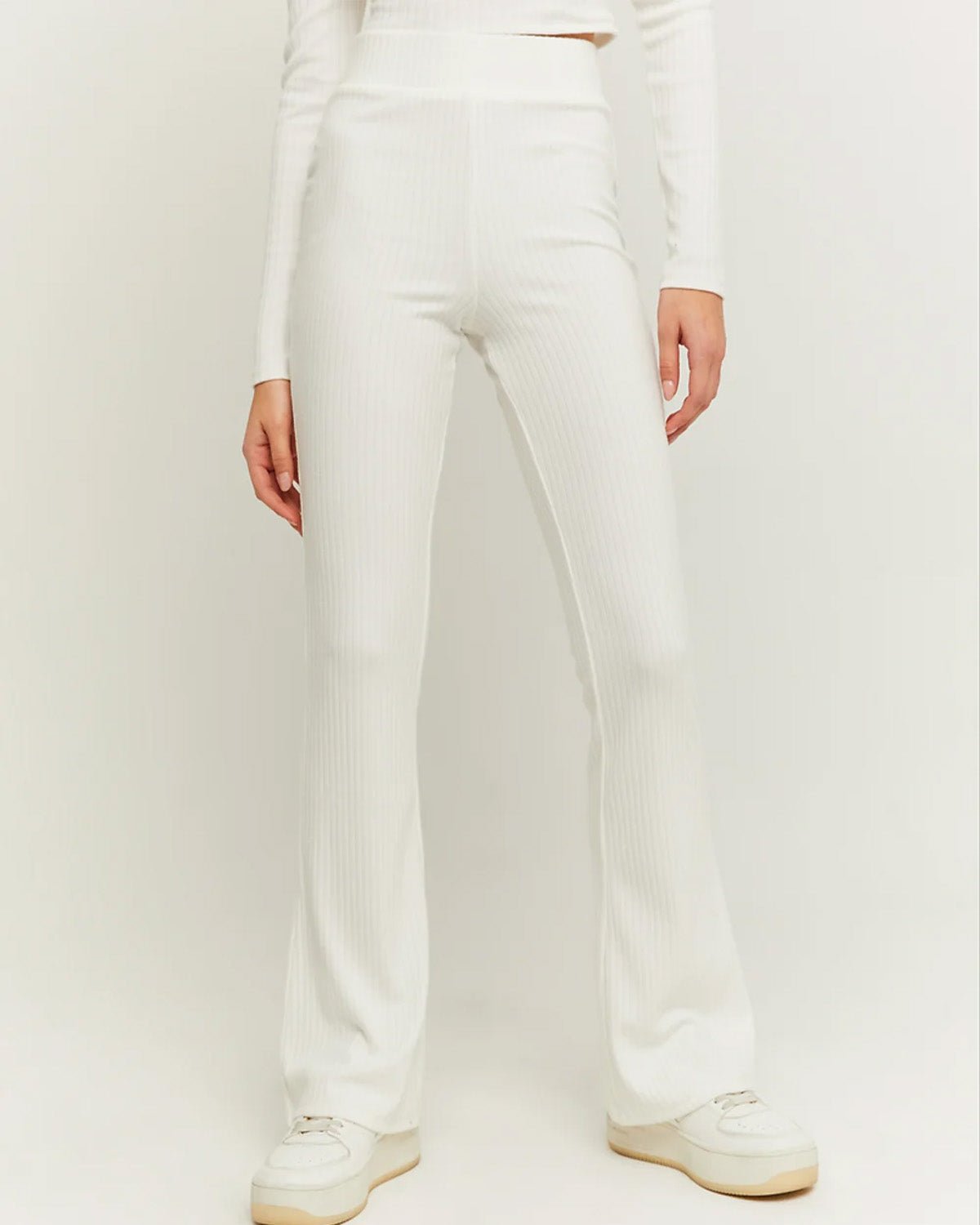 Fringed Trouser in Oyster