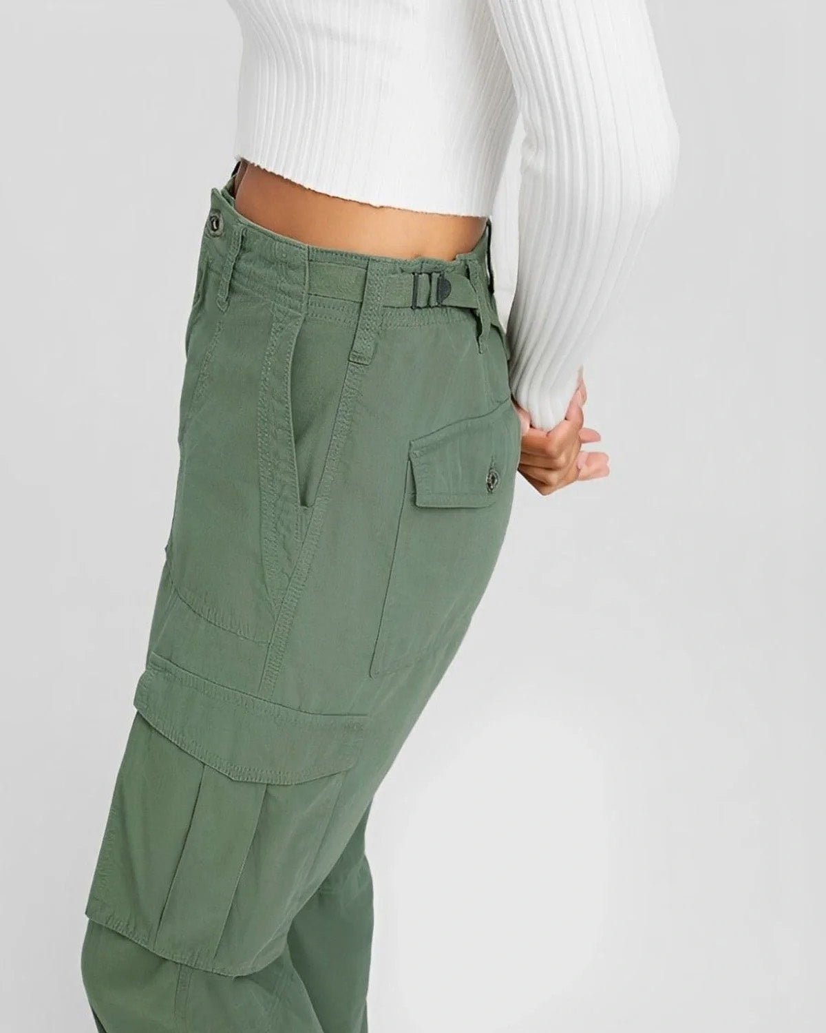 ADJUSTABLE CARGOS,bottomwear, cargos, casual, cotton, full length, high rise, olive green, straight fit, streetwear, summer, utility pocket, woven,cargo-wide-leg-adjustable-trouser-1-olivegreen,Length - Full length Waist - Mid-rise waist Fit - Wide leg fit Color - Olive GreenNo. of Pockets - 6Material - CottonClosure - Zip & buttonsDetail - Adjustable waist