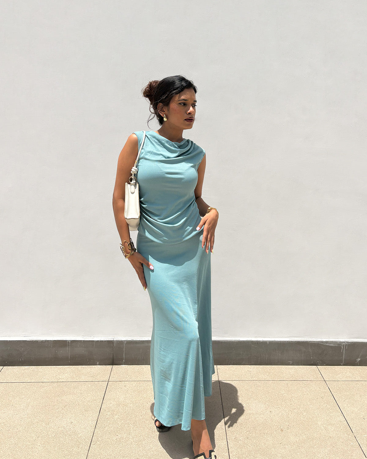 coord sets,sets,vacation, outdoor events,beach, minimal, soft girl, summer, timeless,knitted, stretchable,ribbed,solid,slim fit,fitted,regular length,cowl neck,sleeveless, coord sets,skirts,casual,summer, streetwear,knitted, stretchable,ribbed,turquoise,relaxed fit,ankle length,high rise
25010069GG, OY305