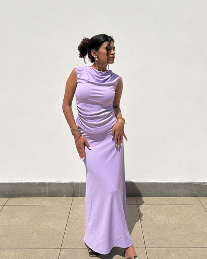 coord sets,sets,vacation, outdoor events,beach, minimal, soft girl, summer, timeless,knitted, stretchable,ribbed,lavender,solid,slim fit,fitted,regular length,cowl neck,sleeveless, coord sets,skirts,casual,summer, streetwear,knitted, stretchable,ribbed,Lavender,relaxed fit,ankle length,high rise
25010068GG, OY305