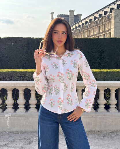 Floral Bloom Fitted Shirt