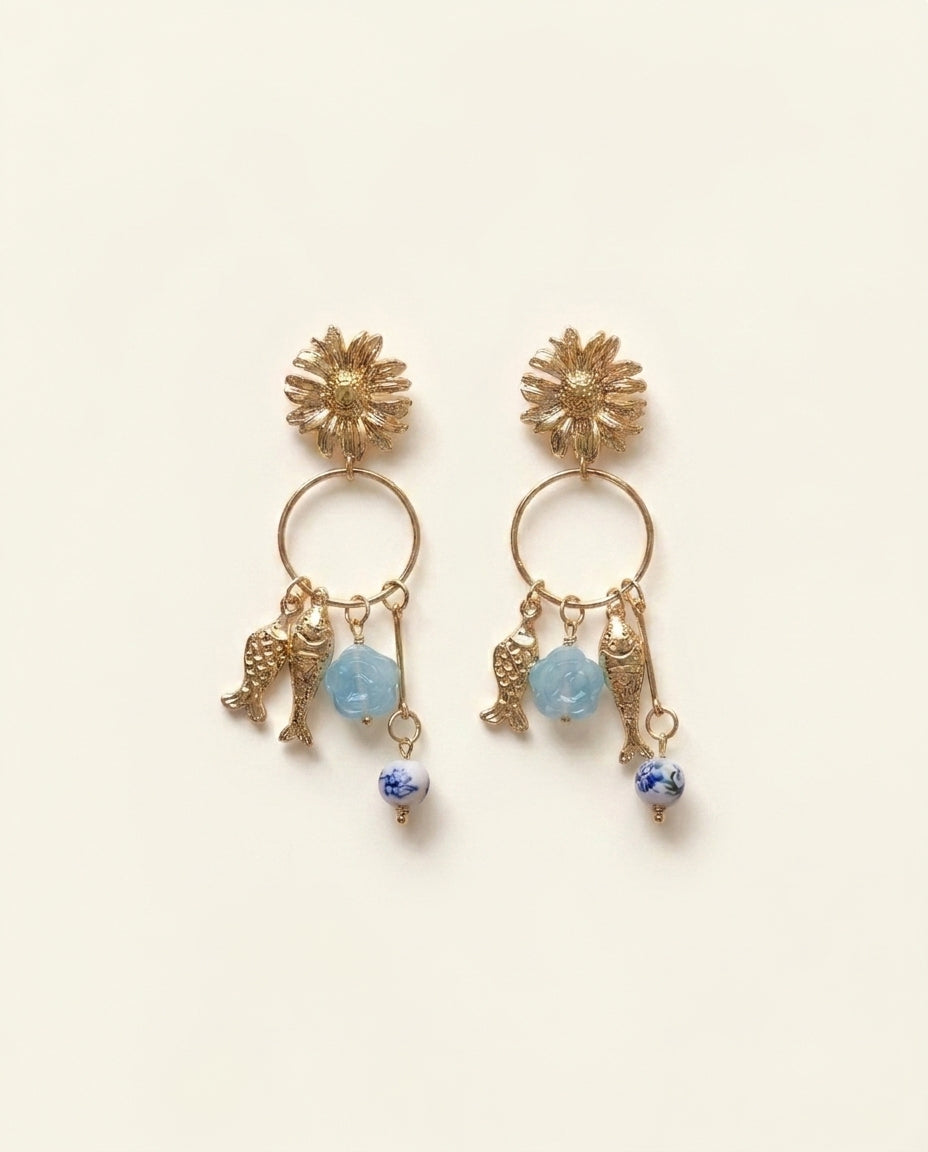 Blue Bloom Charm Drops