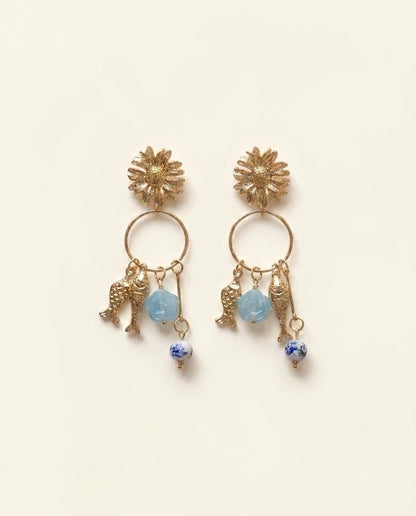Blue Bloom Charm Drops