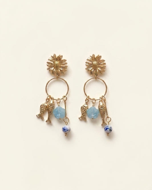 Blue Bloom Charm Drops