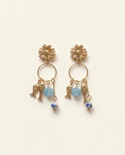 Blue Bloom Charm Drops