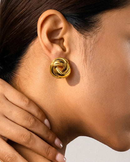 Infinity Knot Drops - Gold