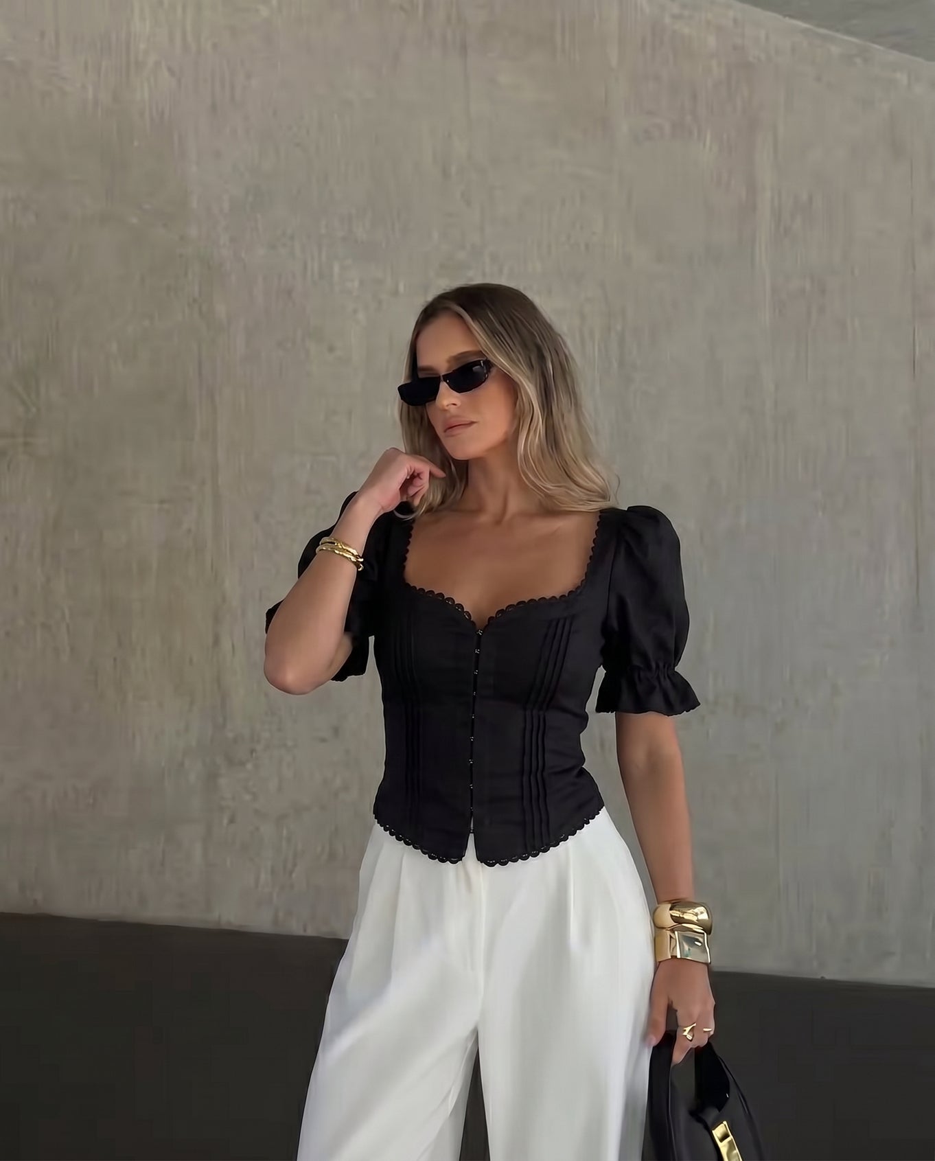 Corset Waist Top