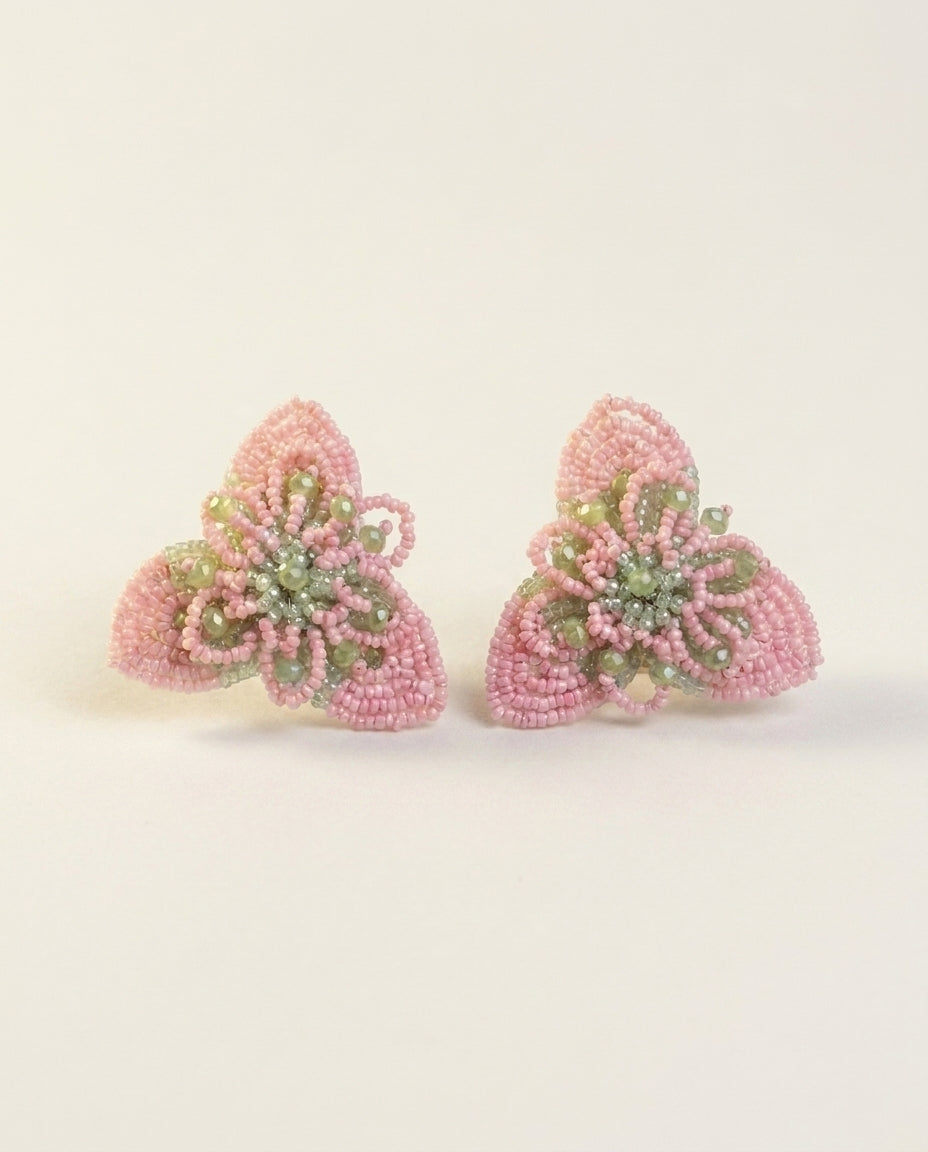 Garden Crochet Drop Earrings