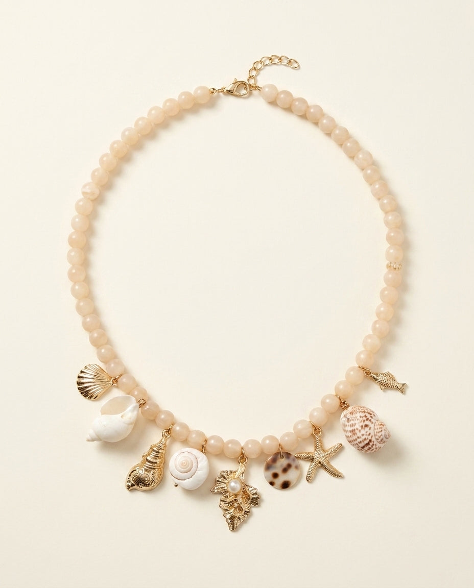 Blush Star Pendant Necklace
