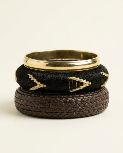 Textured Stack Bangles