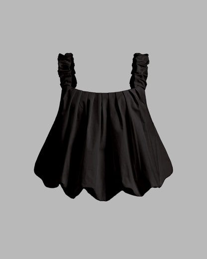 PLEATED A-LINE TOP