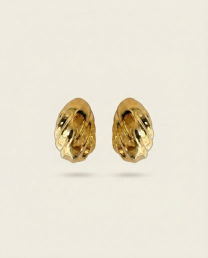 Vortex Hoops - Gold
