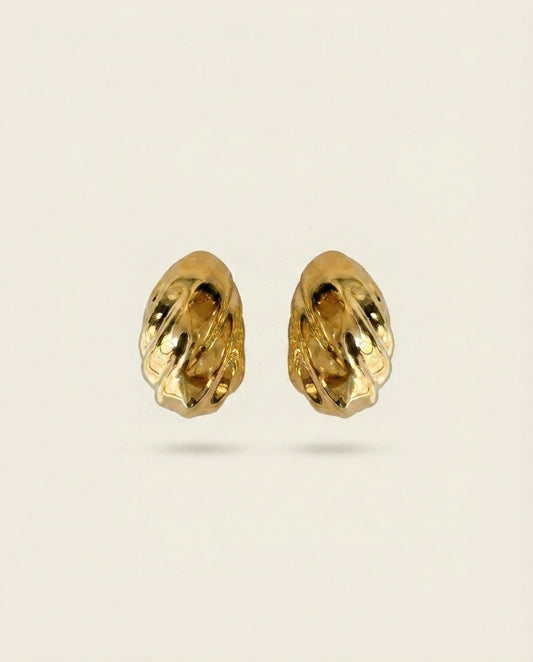 Vortex Hoops - Gold
