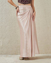 bottomwear,skirts,casual, casual chic, ethnic, party, vacation,indian wear, indo western, soft girl, summer,woven,satin,gathered,beige,pleated,zipper,relaxed fit,flared,maxi,straight hem,mid rise, OY3015, 25070054GG