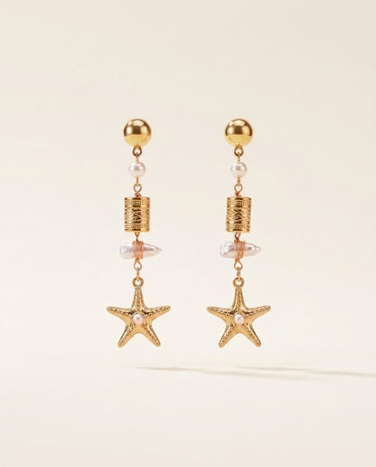 Star Drop Studs