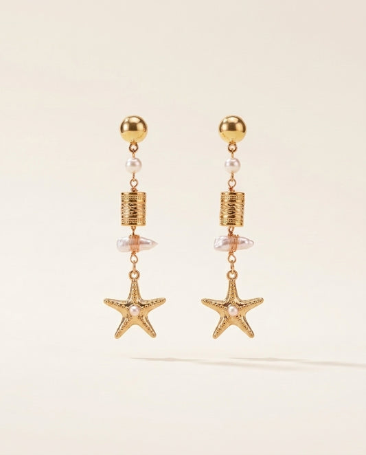 Star Drop Studs