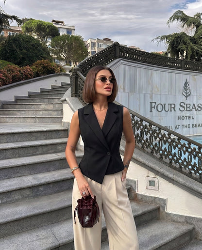 Black Waist Coat