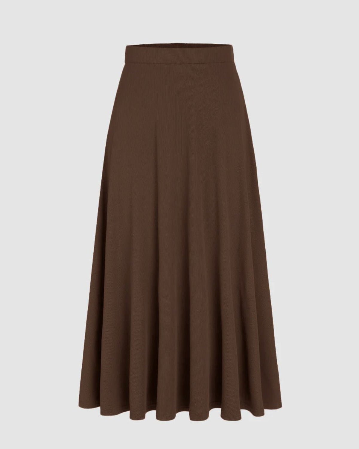 Earthy Brown Co-Ord Set Skirt – Oyela
