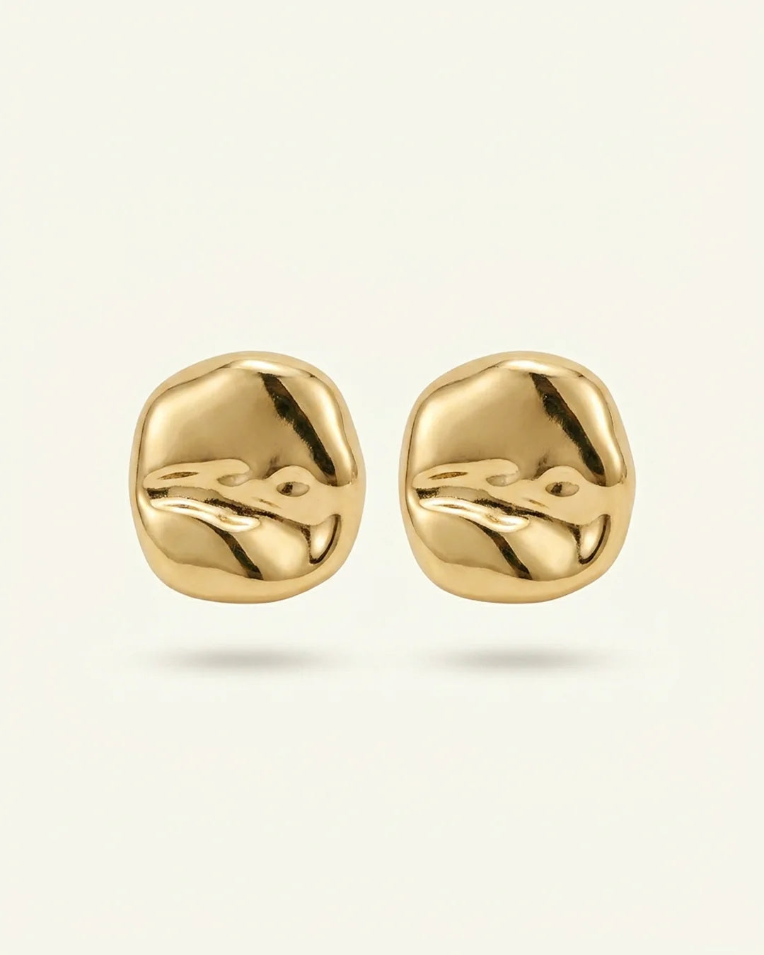 Melt With Me Hoops - Gold