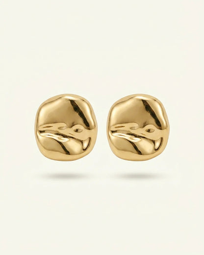 Melt With Me Hoops - Gold