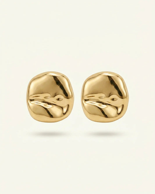 Melt With Me Hoops - Gold