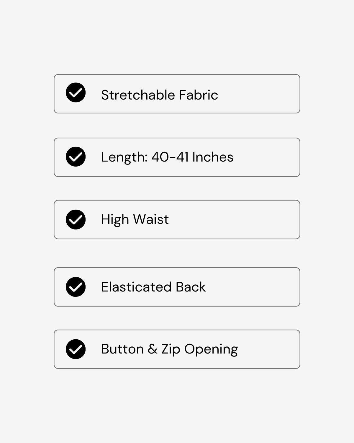 Faux Flap Pocket Pants