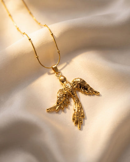 The Free Bird Anti Tarnish Necklace - Gold