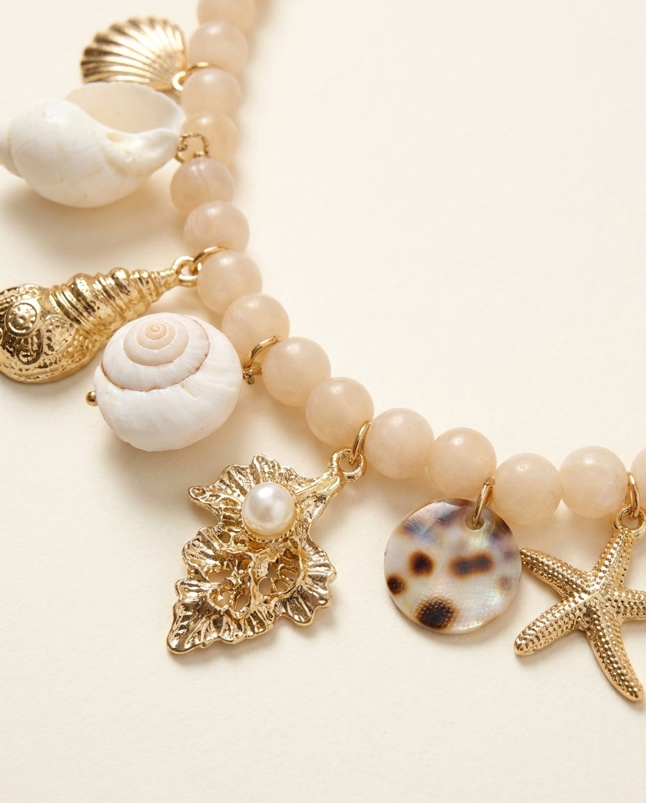 Blush Star Pendant Necklace