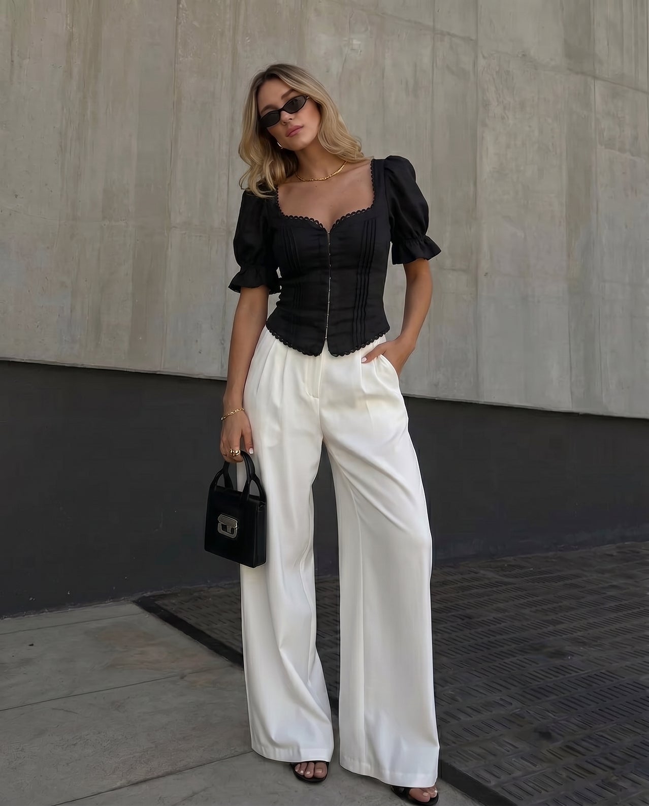 Corset Waist Top