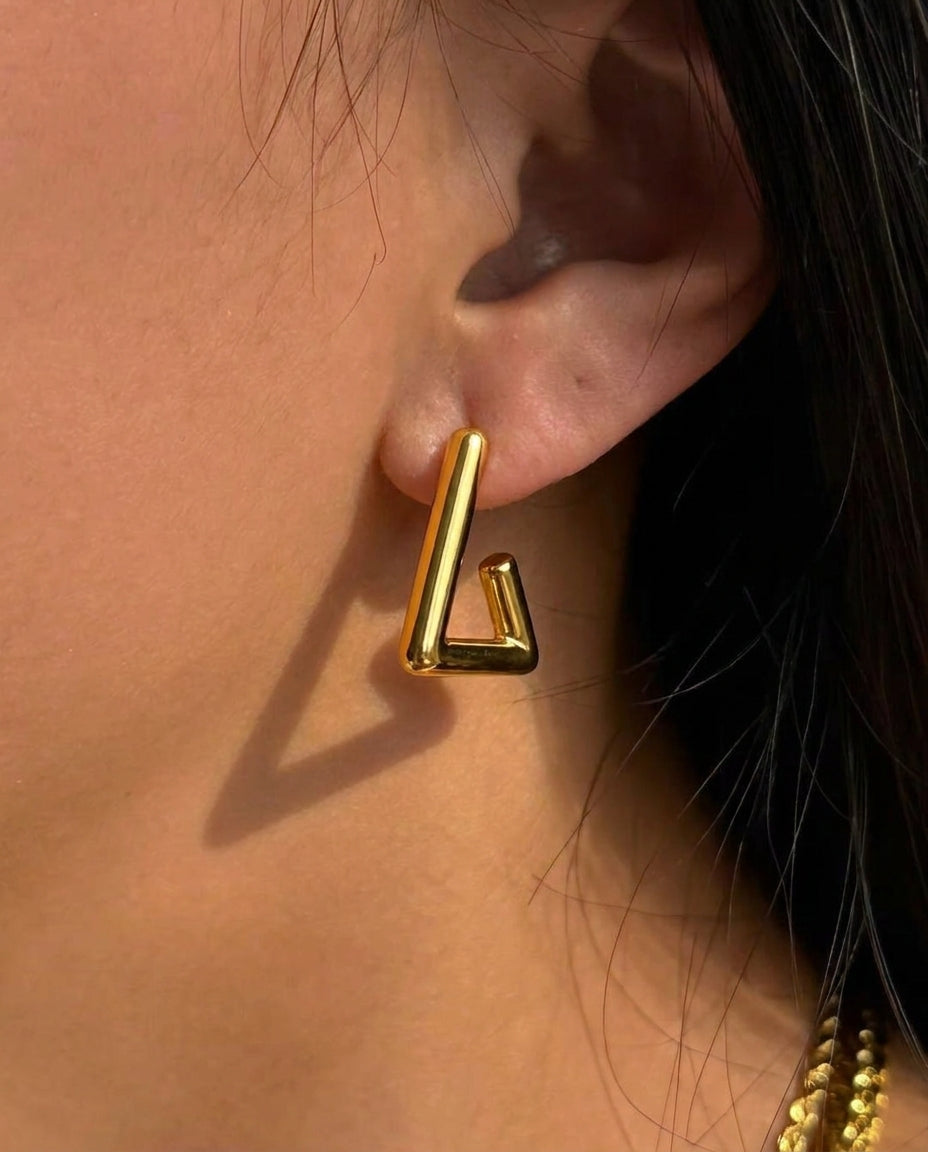 Golden Edge Studs