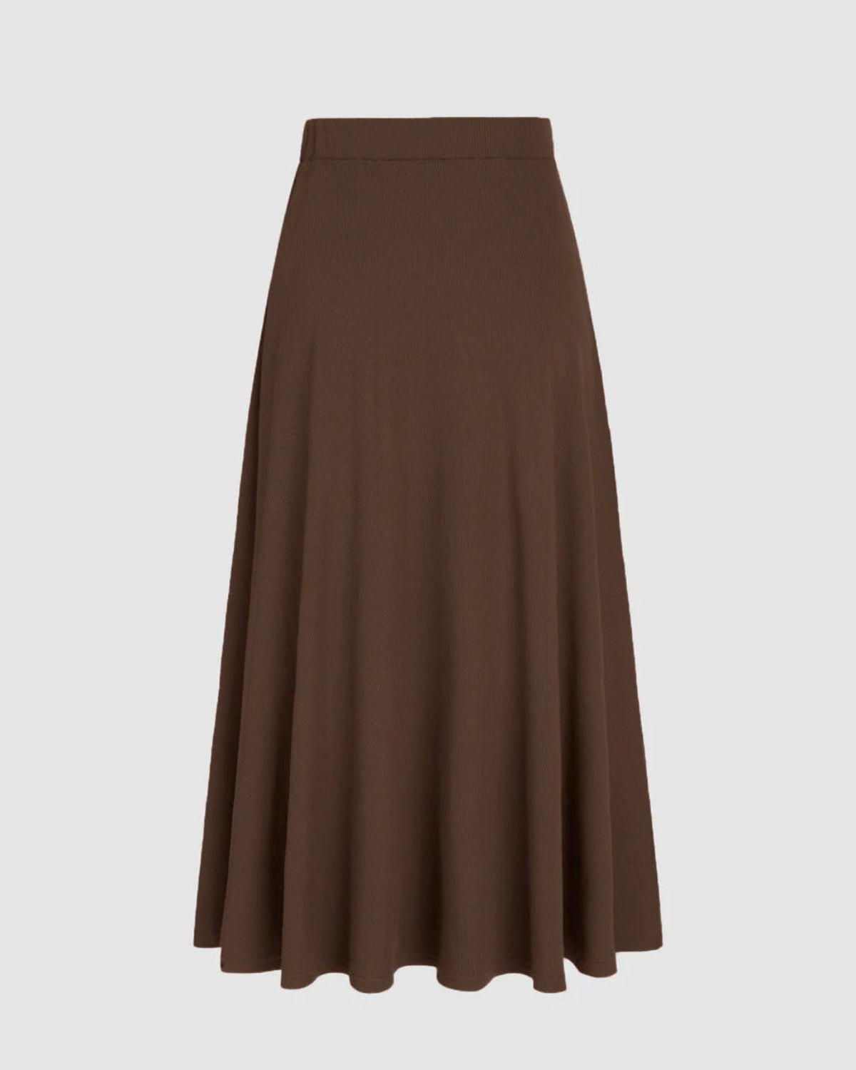 Earthy Brown Co-Ord Set Skirt
