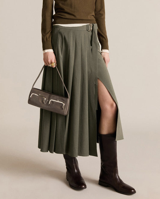 bottomwear,skirts,casual chic, outdoor events, party, vacation, urbanfit,soft girl, summer, streetwear, urban fit, vintage,woven,pleated,relaxed fit,a-line skirt,maxi,flared,mid rise,25070007GG, OY2075