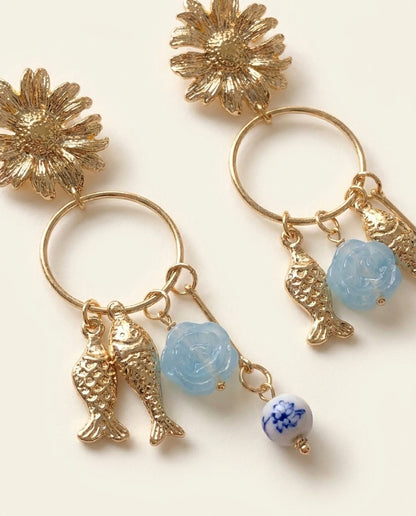 Blue Bloom Charm Drops