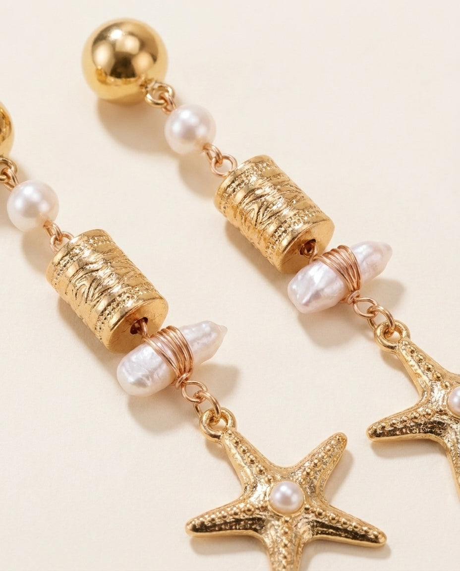 Star Drop Studs
