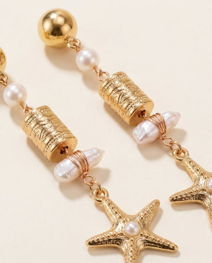 Star Drop Studs