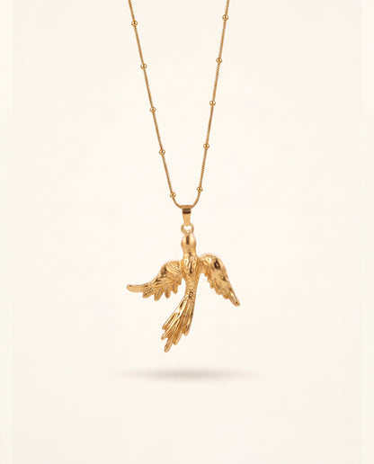 The Free Bird Anti Tarnish Necklace - Gold