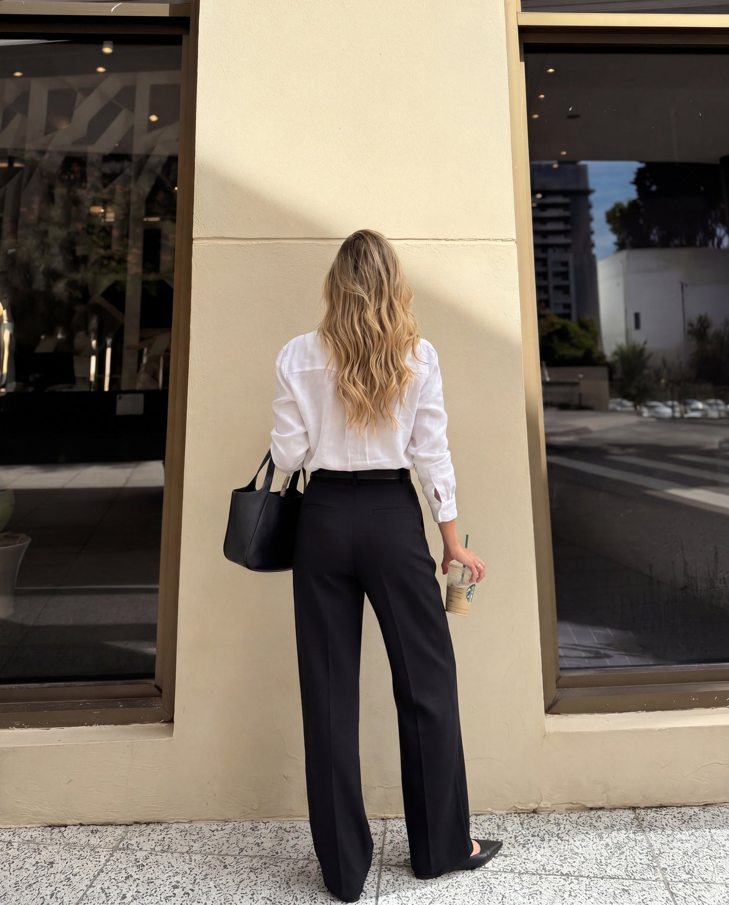bottomwear,pants,formal,gen z, summer,stretchable,moss,,black,pleated,,,wide leg,full length,straight hem,high rise	OY2049, 25110053GG