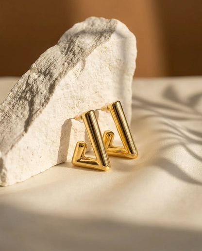 Golden Edge Studs