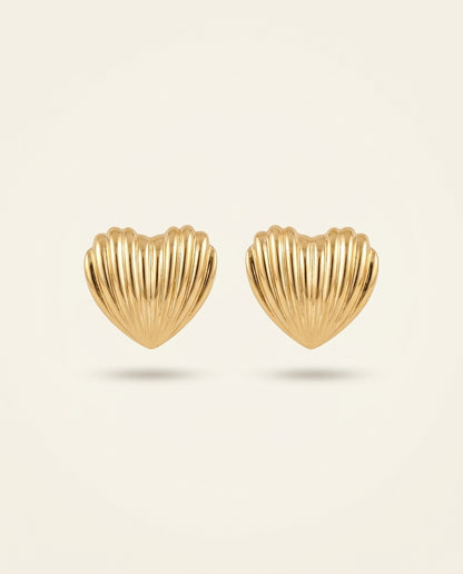 The Amour Anti Tarnish Studs - Gold