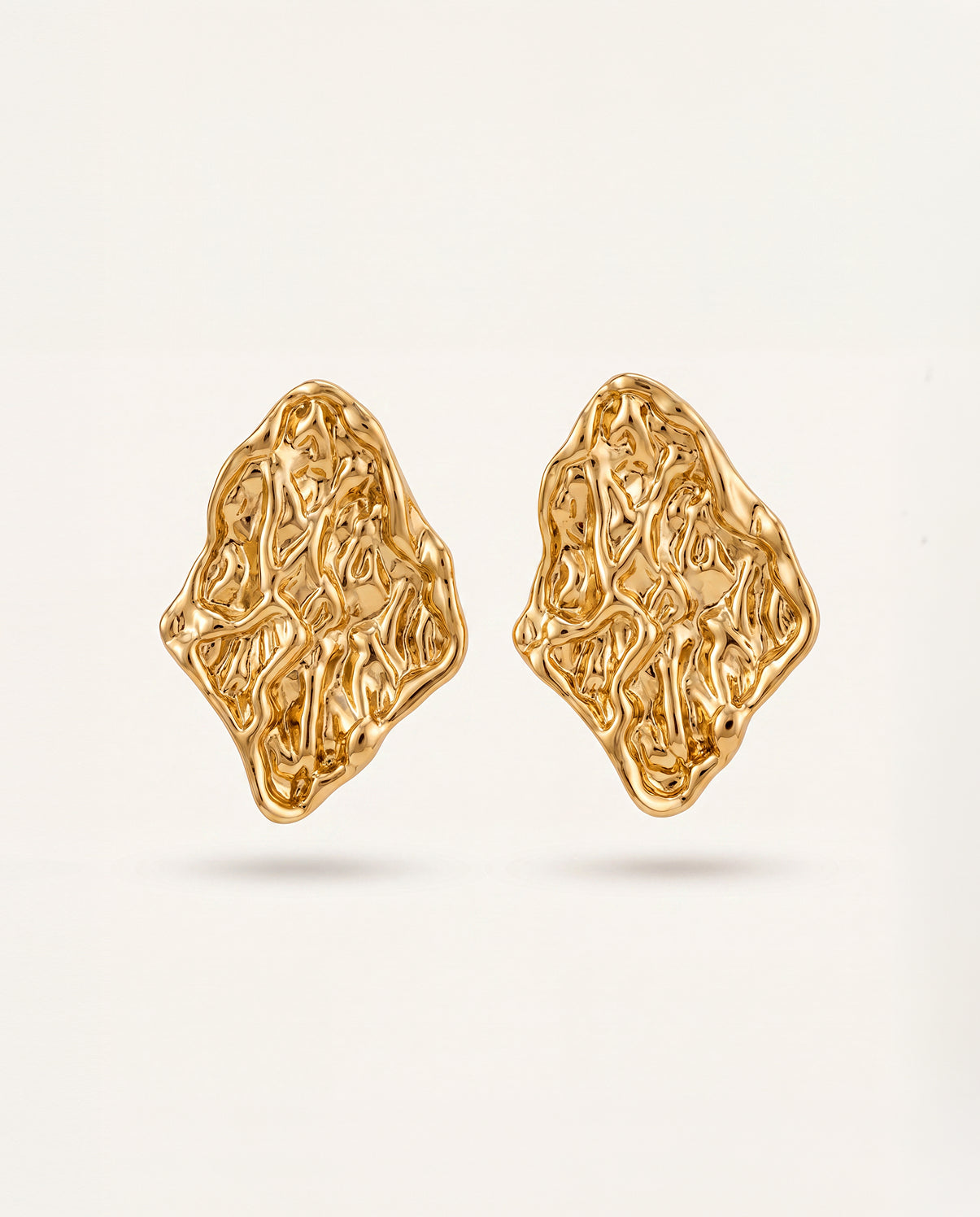 The Terrain Stud Anti Tarnish Earrings - Gold