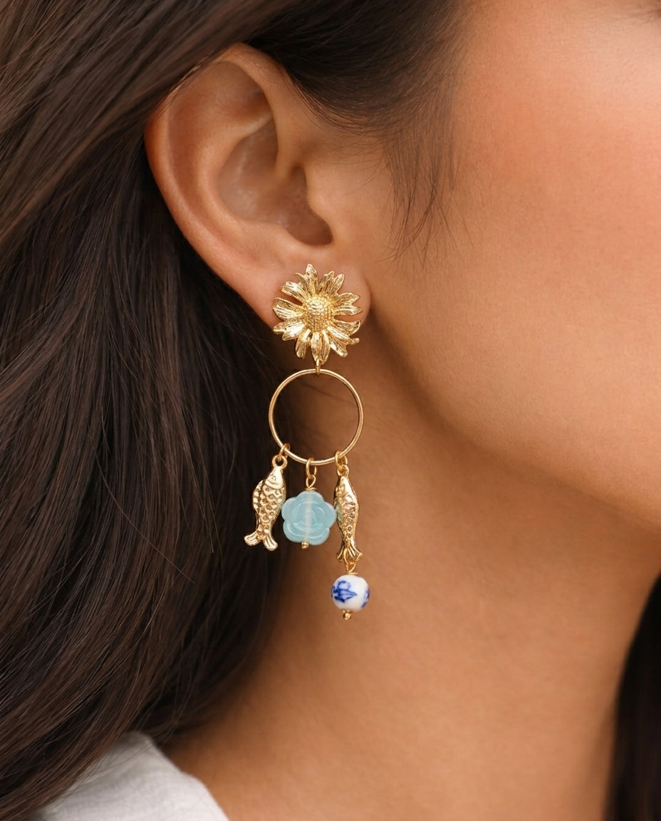 Blue Bloom Charm Drops