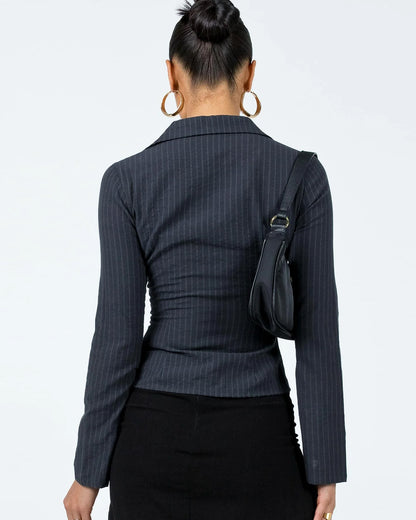 topwear,shirts,casual, semi-formal,minimal, streetwear,summer,woven,polycotton,,black,stripes,slim fit,,regular,straight hem,collared,,flared sleeves,long sleeves	25040022GG, OY1021