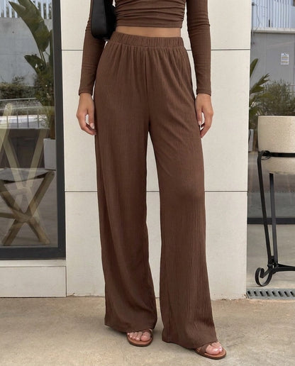 Ribbed Ruched Co Ord Set