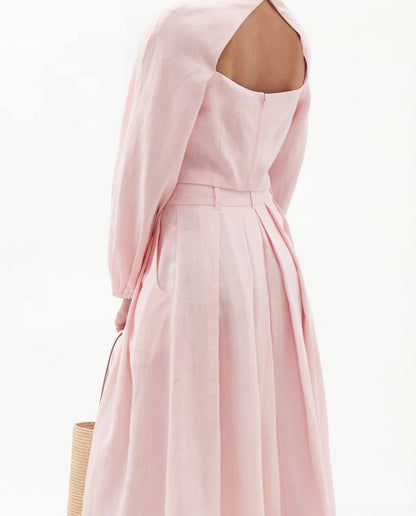 Soft Pink Co-Ord Set With Billowy Silhouette