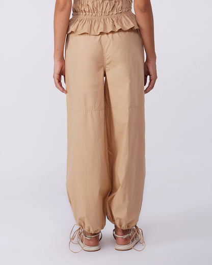 SOLID PARACHUTE PANTS