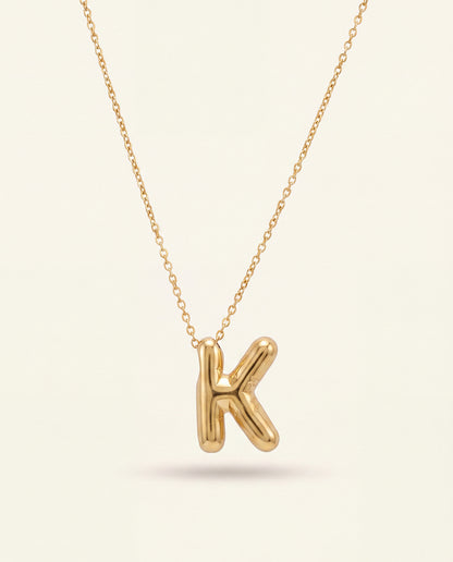 The K Anti Tarnish Necklace - Gold
