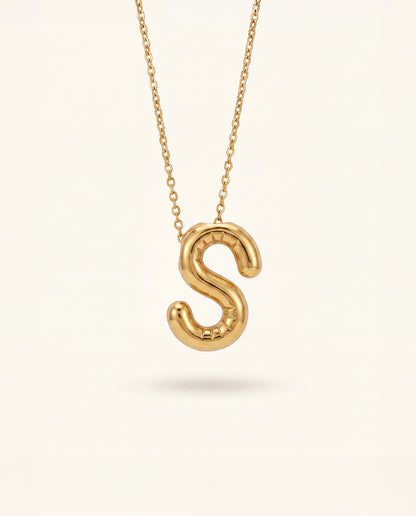 The S Anti Tarnish Necklace - Gold