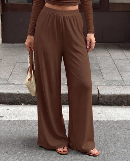 Ribbed Ruched Co Ord Set